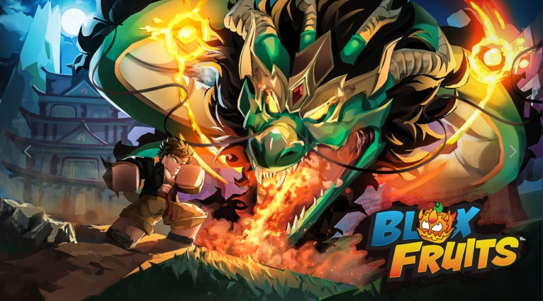 Blox Fruits Game Logo