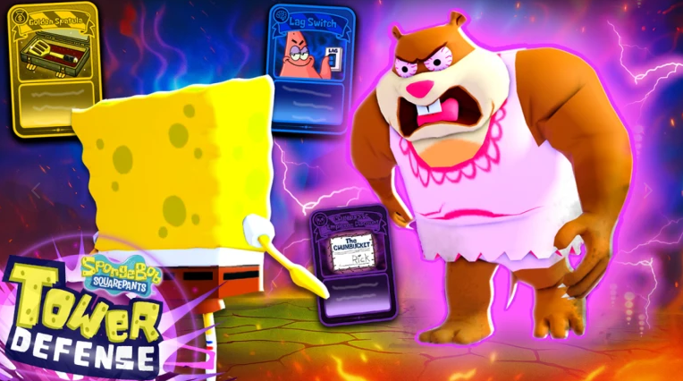 SpongeBob Tower Defense Background